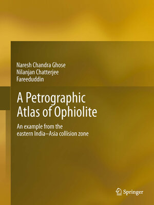 cover image of A Petrographic Atlas of Ophiolite